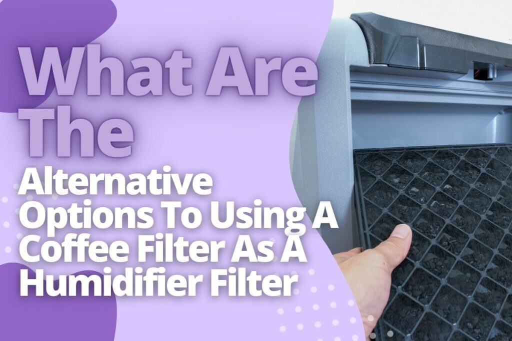 What Are The Alternative Options To Using A Coffee Filter As A Humidifier Filter