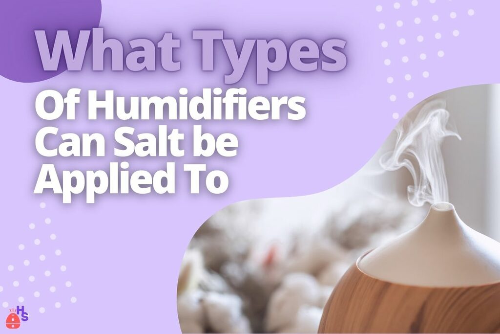 What Types of Humidifiers Can Salt be Applied To