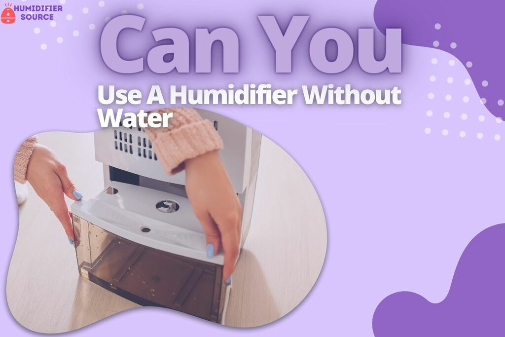 a woman cleaning the humidifier tank