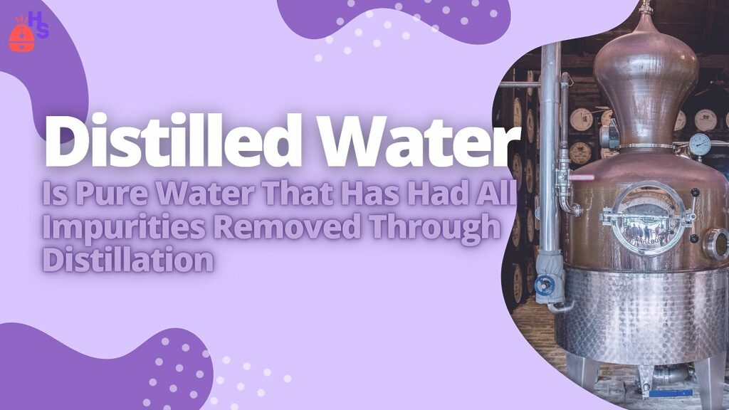 Distilled Water maker