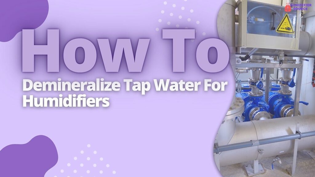 A water demineralizing unit