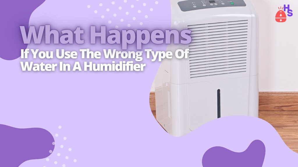 Room Humidifier next to a wall