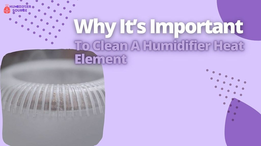 Why Its Important To Clean A Humidifier Heat Element